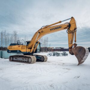 Гусеничный экскаватор Hyundai