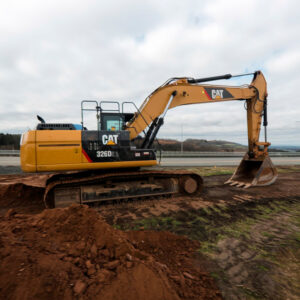 Гусеничный экскаватор Caterpillar